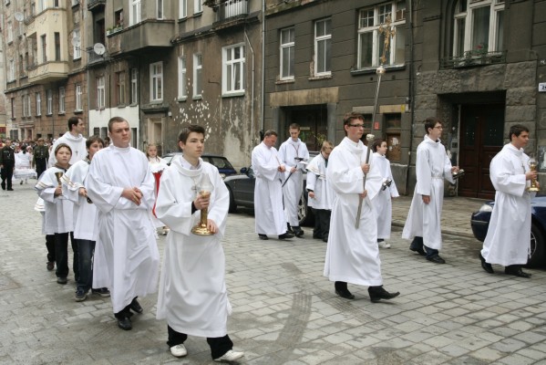 Procesja do drugiego ołtarza