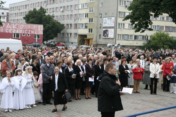 Drugi ołtarz - przy Gimnazjum nr 21