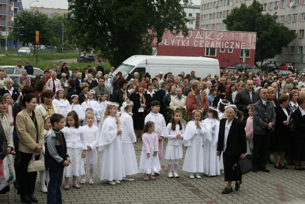 Drugi ołtarz - przy Gimnazjum nr 21